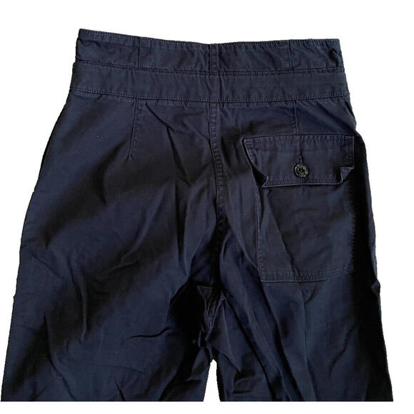 rag & bone Belted Hunter Cargo Pant Cropped Pleated Front Black Womens Size 26 - Picture 7 of 8